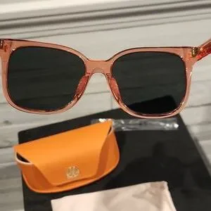 NWOT Tory Burch Orange Sunglasses with Case & Dust Bag Tory Burch | Accessories | Nwot Tory Burch Orange Sunglasses  main image 4
